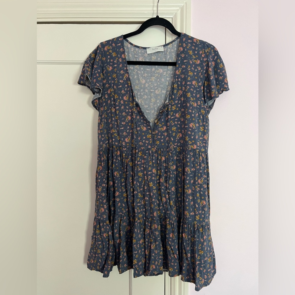 Azōe women’s size large floral sun dress